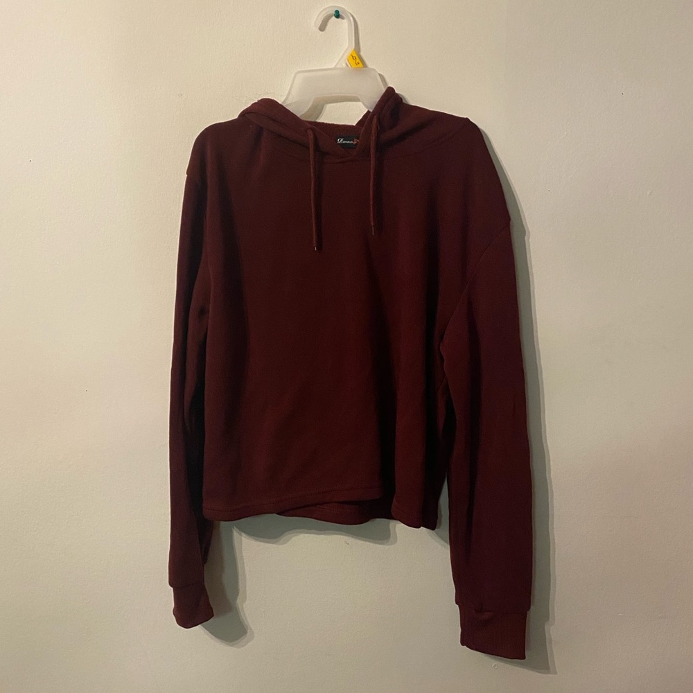 Burgundy Warm Hoodie
